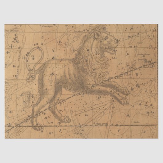 Antike Galaxy Karte Design 11 Seidenpapier (Vorderseite)