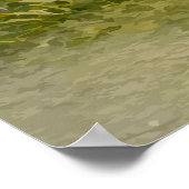Antike Gartenente Poster (Ecke)