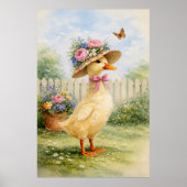 Antike Gartenente Poster (Vorne)