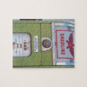 Antike Gas-Pumpe Puzzle (Horizontal)