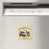 Antike Geflügelfarm-Werbung Magnet (In Situ (Geschirrspüler))