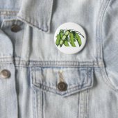 Antike Gemüse; Limabohnen, Bio-Bauernhof-Lebensmit Button (Beispiel)
