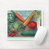 Antike Gemüse Mousepad (Mit Mouse)