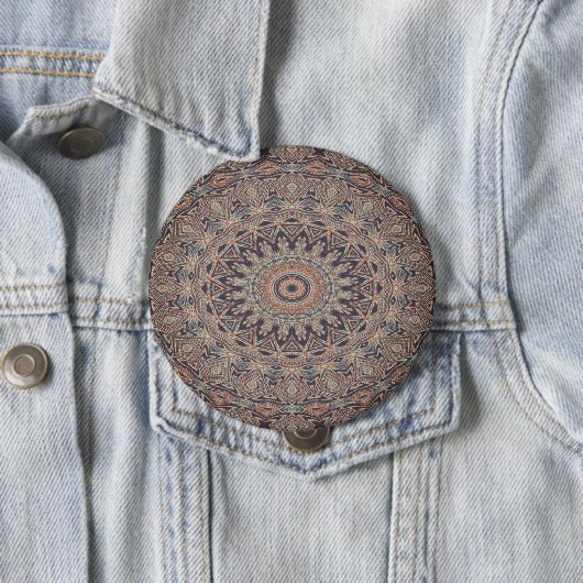 Antike geometrische Vintage Abstrakte Kunst Button (Beispiel)