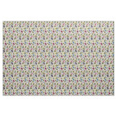 Antike georgianische Ära Blumenmuster Print Stoff (Yard (91,4 cm))