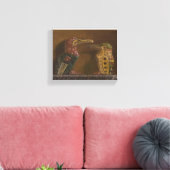 Antike gepflasterte Vögel Leinwanddruck (Insitu (Wohnzimmer))