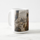 Antike Geschichte Kaffeetasse (Vorderseite Links)