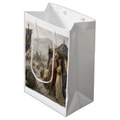 Antike Geschichte Mittlere Geschenktüte (Vorderseite Schrägansicht)