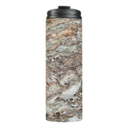 antike Gesteinsstruktur, abstrakt, antik, Thermosbecher (Vorderseite)