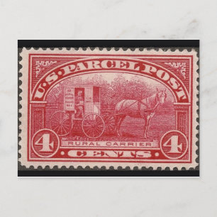 Antike gestochene Briefmarken-Postkarte Postkarte