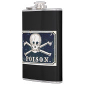 Antike Giftflasche Flachmann (Links)