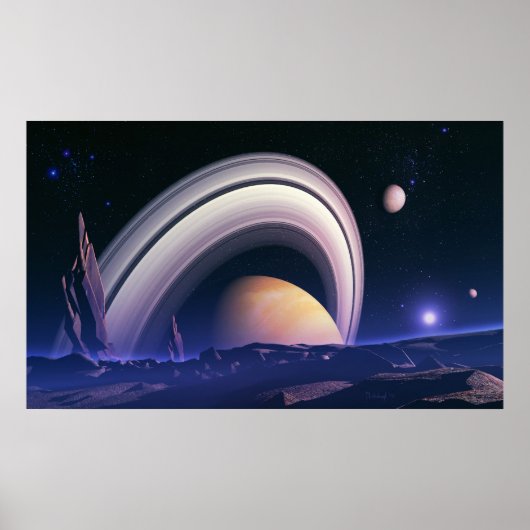 Antike Giganten - Raumwelt Poster (Vorne)