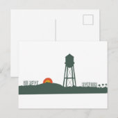 Antike Gilbert-Postkarte Postkarte (Vorne/Hinten)