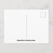 Antike Gilbert-Postkarte Postkarte (Rückseite)
