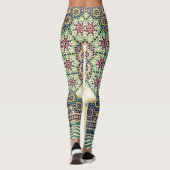 Antike Glasur Leggings (Rückseite)