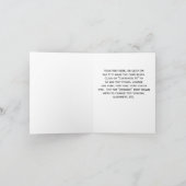 Antike Globe, weiß Danke (Innenseite)