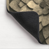 Antike Golden Mandala Kunst, Blume Mousepad (Ecke)