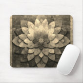 Antike Golden Mandala Kunst, Blume Mousepad (Mit Mouse)