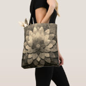 Antike Golden Mandala Kunst, Blume Tasche (Von Nahem)