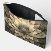 Antike Golden Mandala Kunst, Blume Zubehörtasche (Offen)