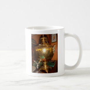 Antike goldene Teekannen-Wandkunst & Druck Kaffeetasse