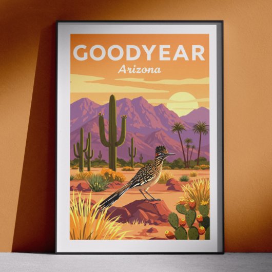 Antike Goodyear Arizona Poster