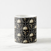 Antike Gothic Skulls Kaffeetasse (Mittel)