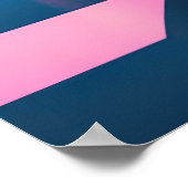 Antike Grandeur: Vaporwave-Erkundung der Schönheit Poster (Ecke)