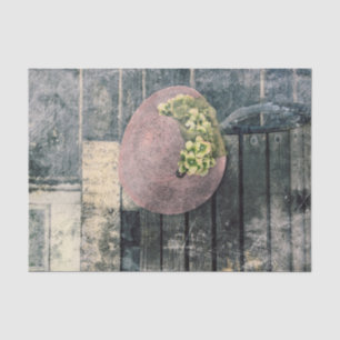 Antike Grau Rosa Hut Textur Vintage Seidenpapier