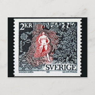 Antike gravierte Stempel-Postkarte Postkarte