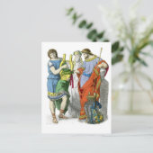 Antike Griechen Postkarte (Stehend Vorderseite)