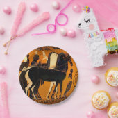 Antike griechische Archaikzeit-Töpferkunst Pappteller (Party)