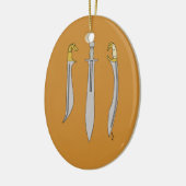 Antike griechische Blades Keramikornament (Links)