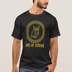 Antike griechische Göttin der Weisheit Auwl of Ath T-Shirt