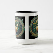 Antike griechische Mystery Combo-Tasse, 15 oz Tasse (Zentrum)