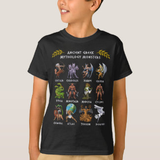 Antike griechische Mythologie-Monster T-Shirt