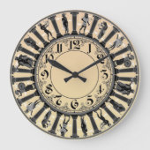 Antike Große Wanduhr (Vorderseite)