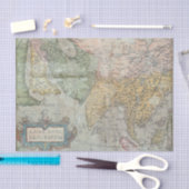 Antike Grunge Vintage Karte Seidenpapier (Handwerk)