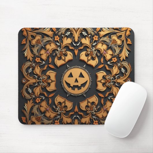 Antike Halloween-Mousepad Mousepad (Mit Mouse)