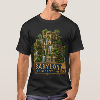 Antike hängende Gärten von Babylon Weltwunder Meso T-Shirt