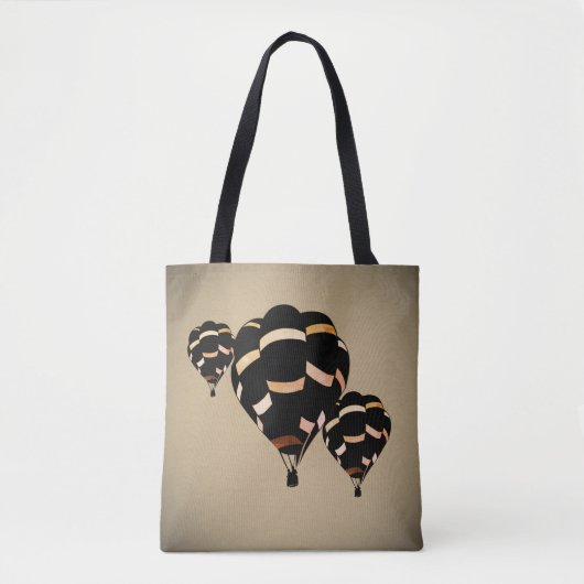 Antike Heißluftballons Tasche (Vorderseite)