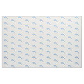 Antike hellblaue Delfine Stoff (Fat Quarter (45,7 x 55,9 cm))