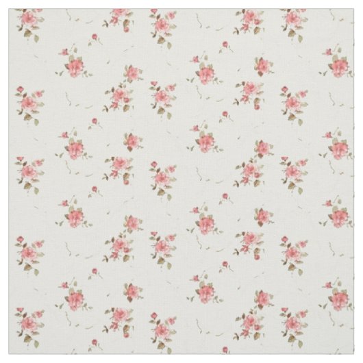 Antike Hellrosa Rose Stoff (Muster)