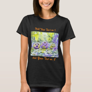 Antike Herbstkürbisse in Herbstfarben Aquarell Dur T-Shirt