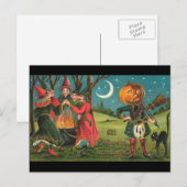 Antike Hexen Postkarte (Vorne/Hinten)