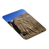 antike Hieroglyphen an der Wand, Tempel von Karnak Magnet (Rechte Seite)