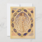 Antike Himmelskarte, Vintage Astrologie (Vorderseite)