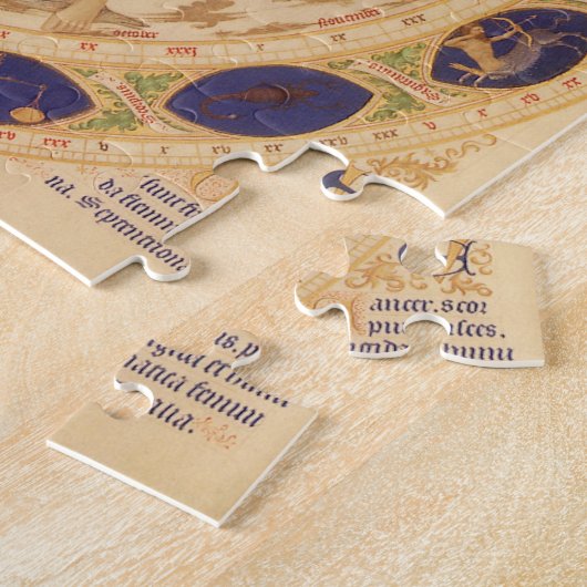 Antike Himmelskarte, Vintage Astrologie Puzzle (Seite)