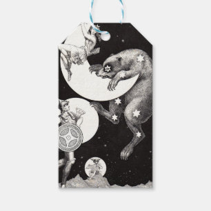 Antike himmlische Mondgöttin & Ursa Major Bär Geschenkanhänger