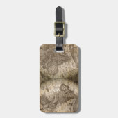 Antike historische Atlaskarte Kontinente Gepäckanhänger (Vorderseite vertikal)